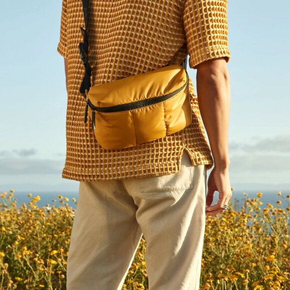 Calpak Luka Belt Bag Dijon Yellow